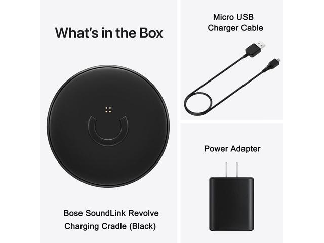 3.3ft Charging Cradle Bose SoundLink Revolve, Charging Dock for Bose SoundLink Revolve+,Charger Adapter for Bose SoundLink Revolve II, SoundLink...