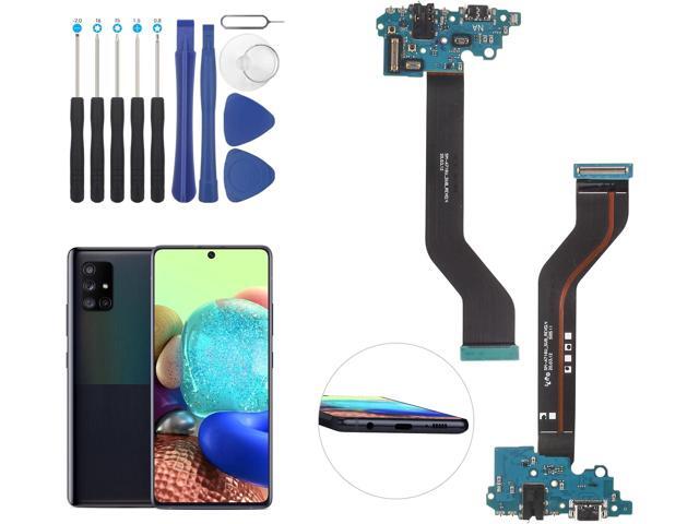 USB Charging Port for Samsung Galaxy A71 5G A716U Dock Connector Charger Board Flex Cable Assembly Replacement for Samsung Galaxy A71 5G A716U with...