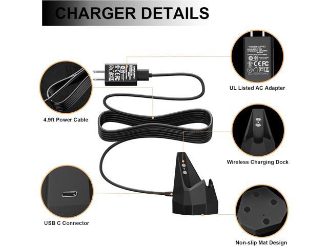 Charging Dock Replacement for MANSCAPED 4.0, Wireless Charging Stand Base Compatible with MANSCAPED The Lawn Mower 4.0 Electric Groin Hair Trimmer...