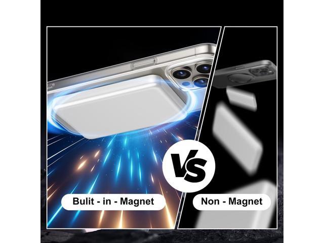 Magnetic Ring for Magsafe Sticker Phone Magnet, Compatible Universal Conversion MagSafe Adapter Upgrade Bulit-in Magnet Kit for Magsafe Stand,...