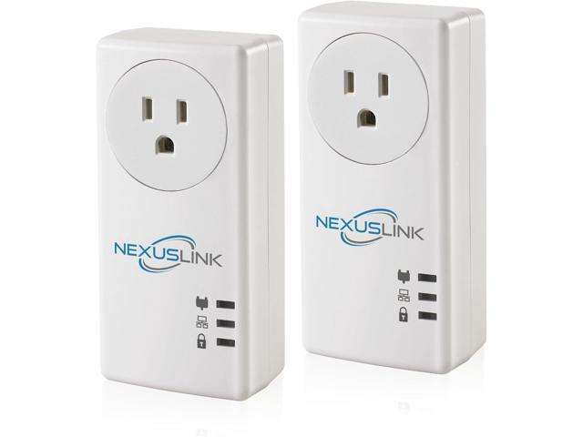 G. hn Powerline Ethernet Adapter Kit Stable Ethernet Over Power for Gaming & Streaming, Home Network Expander, Wall Plug - 2 Units (GPL-1200-KIT)