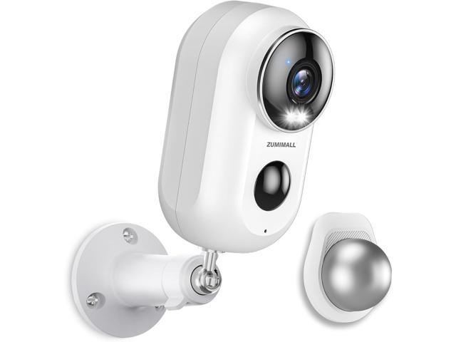 Security Cameras Wireless Outdoor with Magnetic Mount, 2.4G WiFi Outdoor & Indoor Battery Powered Camera for Home Security, 2K Color Night...