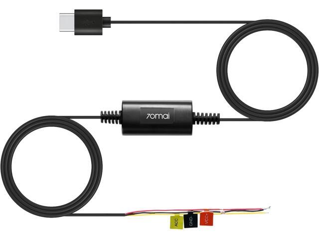 70mai Hardwire Kit UP03, 10ft Mini USB for 70mai Car Dash Cams, 12V-30V to 5V/2.4A, Low Voltage Protection, 24 Hour Parking Surveillance Power...