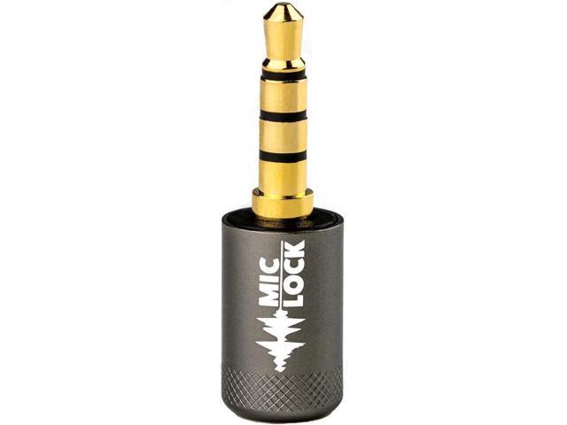 Mic-Lock 3.5mm for Headphone Port - Microphone Audio and Data Security - Privacy Protector for Laptops, Smartphones, Tablets, and Computers (Gray,...