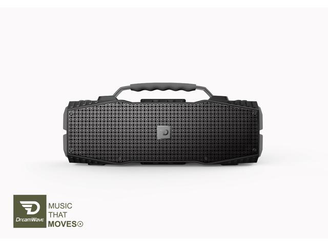 Dreamwave Survivor Outdoor Bluetooth Speaker with Car Jump Starter,Hi-Res 30W Audio,14-hours Playtime,IPX5 Splash Proof,Bright LED...