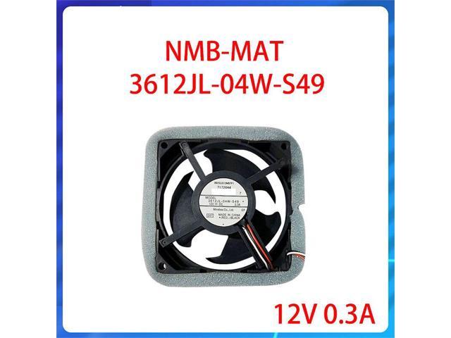 NMB-MAT 3612JL-04W-S49 for Samsung Refrigerator Refrigerated Fan Freezing Cooling Fan 12V 0.3A Cooling Fan Motor 12V0.3A photo