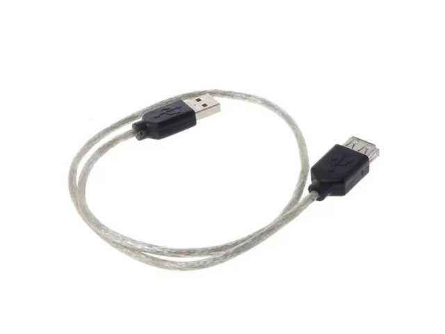 Short USB 2.0 A-A Male to Female Cable Extension Cord
