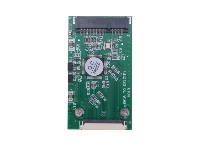 mSATA SSD to ZIF Adapter Fully Compliant with ZIF Specification