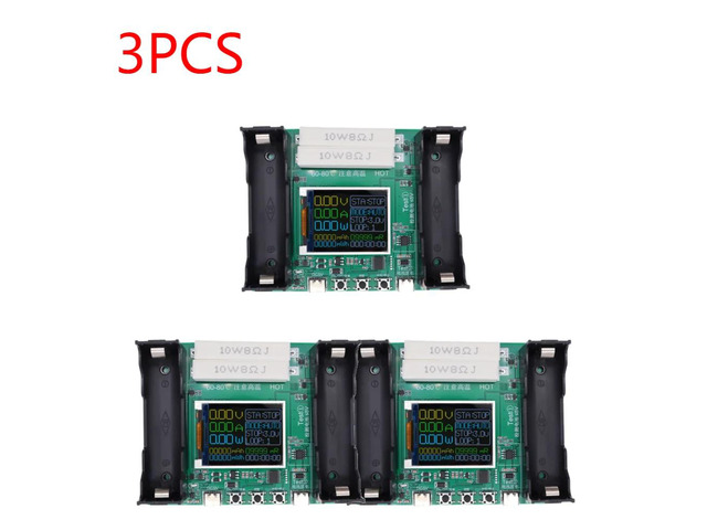 Type-C LCD Display Battery Capacity Tester MAh MWh 18650 Lithium Battery Capacit