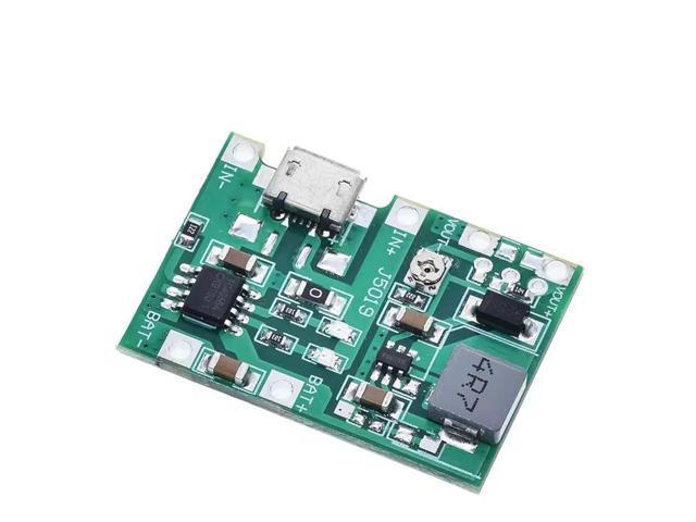 Lithium Li-ion 18650 3.7V 4.2V Battery Charger Board Adjustable DC-DC Step Up Boost Module TP4056 DIY Kit Parts
