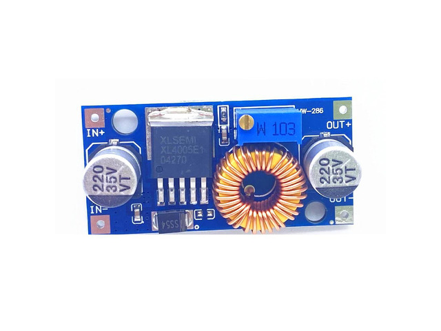 XL4005 4A Boost Converter Step Up Adjustable 15W 5-32V to 5-50V DC-DC Power Supply Module High Performance Low Ripple