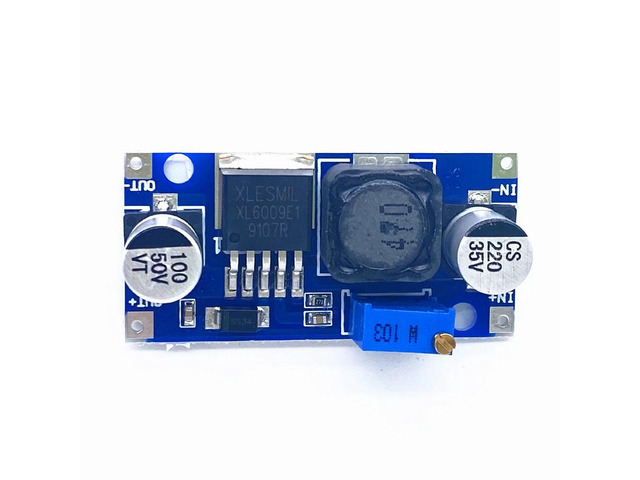XL6009 4A Boost Converter Step Up Adjustable 15W 5-32V to 5-50V DC-DC Power Supply Module High Performance Low Ripple