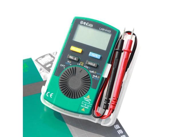First picture~ 3-3/4 Digital Multimeter Automatic Range Multitool Electronic Electrician Dedicated pocket Digital Multimetro LA814103