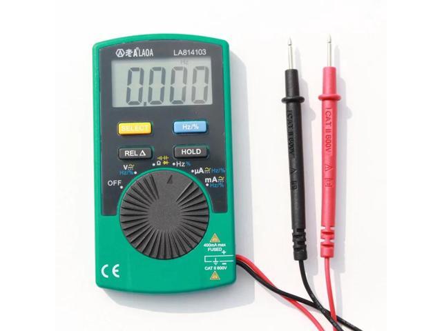 First picture~ 3-3/4 Digital Multimeter Automatic Range Multitool Electronic Electrician Dedicated pocket Digital Multimetro LA814103