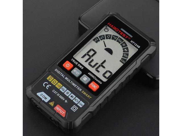 First picture~Smart Multimeter New Generation Mini Digital Multimeter 4000 Counts TRMS Ampere Voltage Detector Ohm Hz Capacitance Tester...