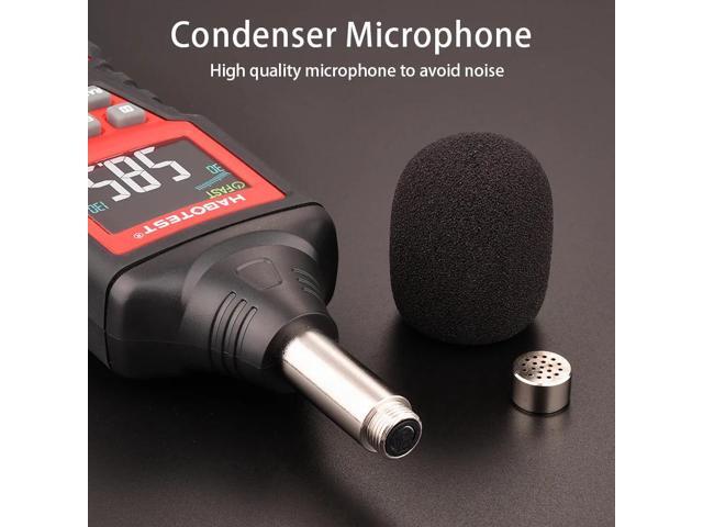 First picture~ HT622 Digital Sound Level Noise Meter Logger 30~130db Digital dB Meter Noise Measuring Instrument with CE()