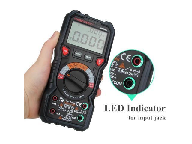First picture~1000V HT118A Digital Multimeter Multitester Transistor Capacitance Ohm Hz Temperature Multimetro Tester profesional
