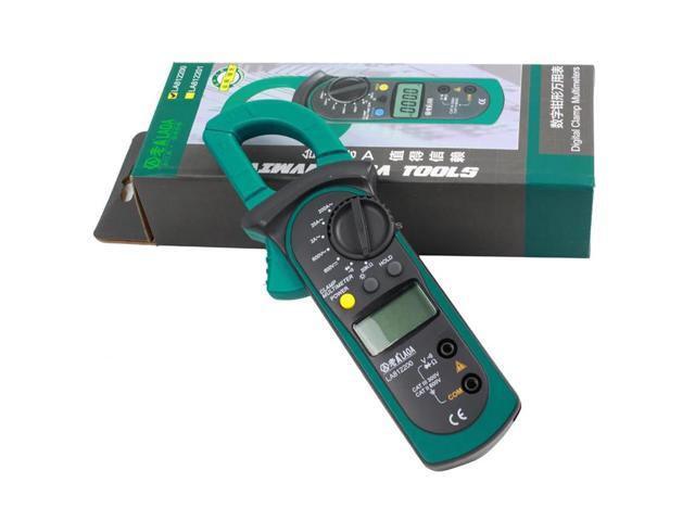 First picture~ Electrical Tester Digital Clamp Multimeter AC/DC Ammeter Voltmeter potable Multimetro 2years guarantee(Purple LA812200 )