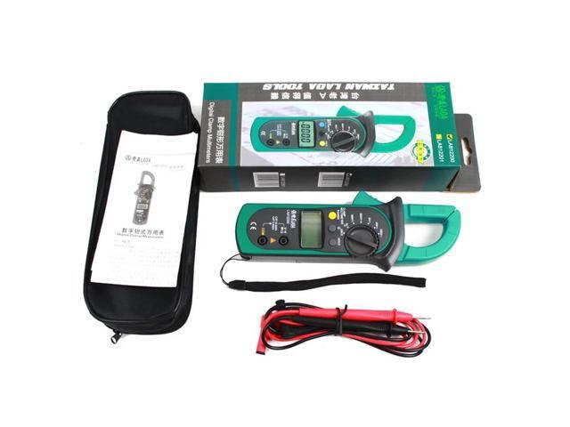 First picture~ Electrical Tester Digital Clamp Multimeter AC/DC Ammeter Voltmeter potable Multimetro 2years guarantee(Purple LA812200 )