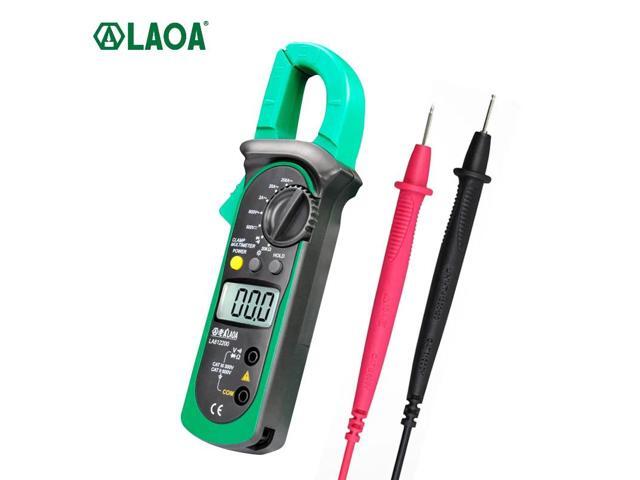 First picture~ Electrical Tester Digital Clamp Multimeter AC/DC Ammeter Voltmeter potable Multimetro 2years guarantee(Purple LA812200 )