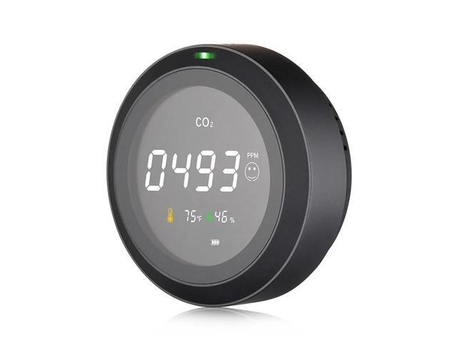 First picture~CO2 Detector Meter Air Analyzer Gas Detector Carbon Dioxide Sensor Co2 Monitor 5000ppm Temperature Humidity()