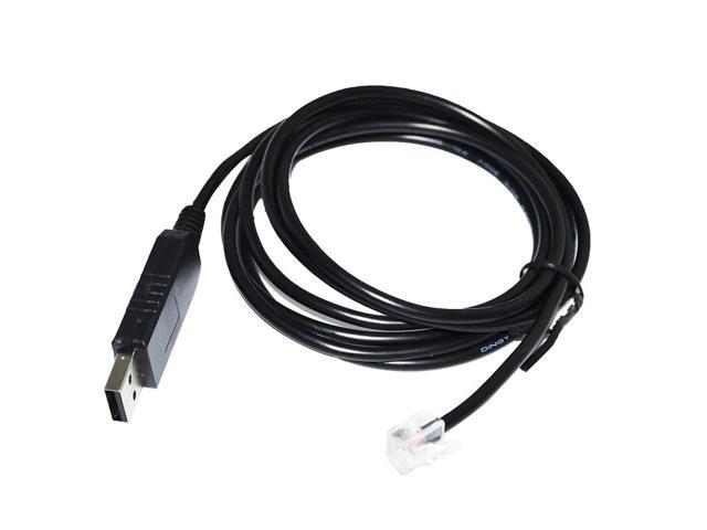 FTDI FT232RL CHIP USB TO RS232 RJ11 RJ12 6P6C ADAPTER RS232 SERIAL COMMUNICATION CABLE FOR MEDICA EASYBLOODGAS ANALYZER TO PC 5M Length