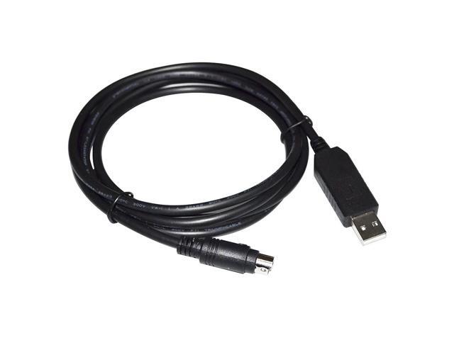 FTDI FT232RL USB TO MINI DIN 8P MD8 RS232/RS485 CONVERTER SERIAL COMMUNICATION CABLE FOR WACOGIKEN GPX2 SERIES SERVO DRIVE TO PC (RS232 SIGNAL) 3M.