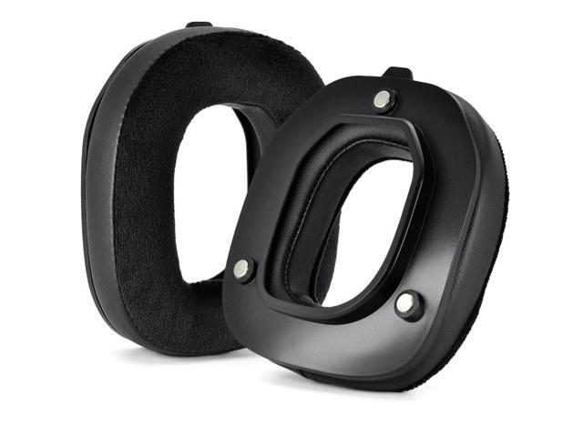 Upgraded Durable Earpads for A50 Gen4 Earphone Earpad Round Covers(leather flannel)