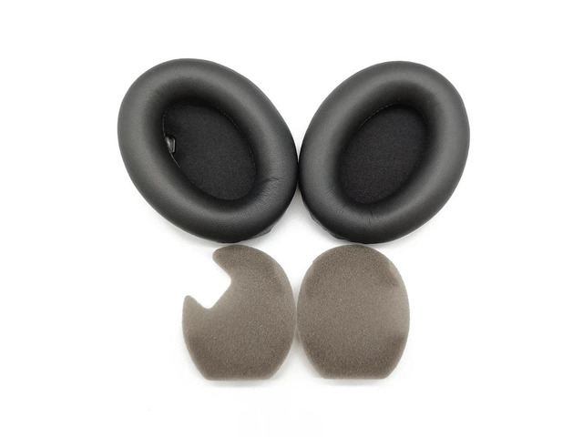 Earphone Earmuffs Earpads Cover for WH-1000XM4 WH1000XM4 Headset Accessory(Black