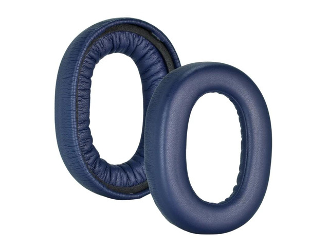 Thicker Ear pads for 85H Earphone Cover Protein Earmuffs Earcups Cushions(Blue)