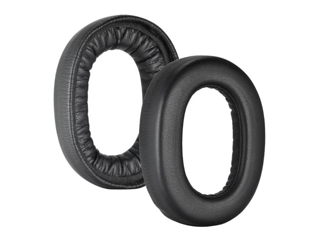 Thicker Ear pads for 85H Earphone Cover Protein Earmuffs Earcups Cushions(Black)