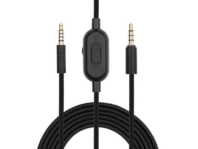 Replacement Cord for GPRO X G233 G433 Wire with Inline Mute & Volume Control(Black)