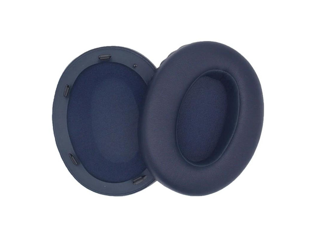 1 Pair Earpads Sponge Cover Ear Pads Cushion for WH-XB910N Gaming Headset(Blue)