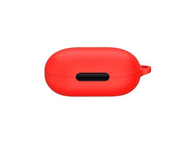 Soft Silicone Covers for Space A40 Earphone Protective Skin Holder High-Elastic Cover with Carabiner(Red)