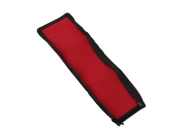 Comfortable for Head Beam pad Covers forfor solo 2 for solo 3 Headphone Headband Cover Zipper Closure Design Prop(Red)