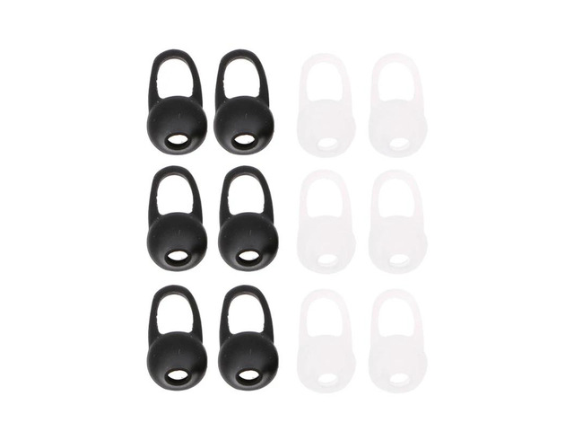 12Pieces Universal Silicone Earbuds Cover with Ear Hook Headset Tips Covers