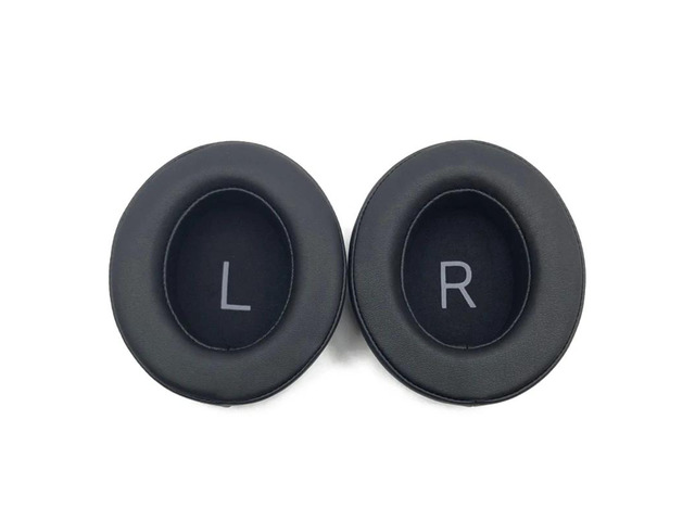 1Pair Earpads Ear Pads Cushion Earmuffs for Senn-heiser-3 Headphones, Headset Accessories(Lambskin) (for BLACK)