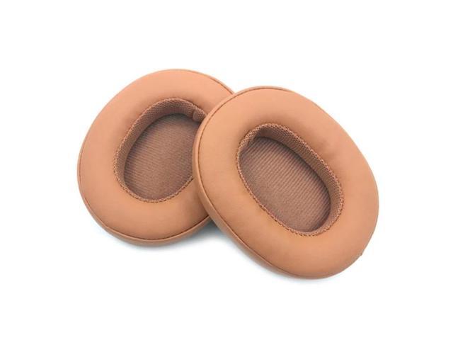 1 Pair Soft Sponge Foam Ear Pads Earphone Cushion Cover for Crusher 3(Khaki)