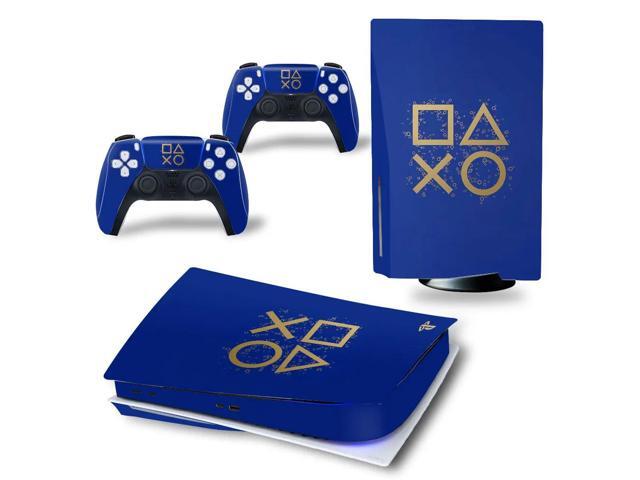 PS5 Disk Edition Skin Sticker Decal for PS5Disc Console and 2 Controllers PS5 Skin Sticker Vinyl(TN-PS5Disk-1953)