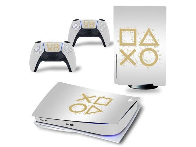 PS5 Disk Edition Skin Sticker Decal for PS5Disc Console and 2 Controllers PS5 Skin Sticker Vinyl(TN-PS5Disk-7163)