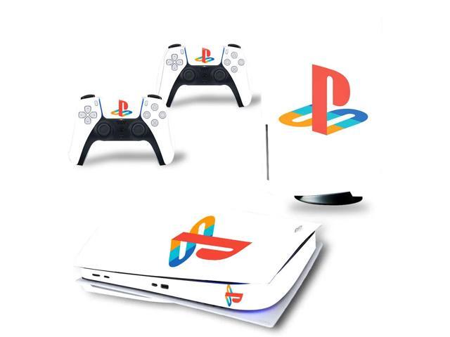 PS5 Disk Edition Skin Sticker Decal for PS5Disc Console and 2 Controllers PS5 Skin Sticker Vinyl(TN-PS5Disk-7756)
