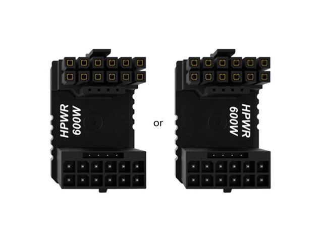 PCIe5.0 Graphics Card ATX3.0 12VHPWR 600W Power Supply Cable Adapter Perfect for Gamers GPU Power Connectors(reverse)