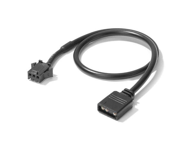 30cm Motherboard RGB Adapter Conversion Cable 5V 3Pin/12V 4Pin RGB Led Strip Light for PC Computer LED Light Strip Line(3P male)