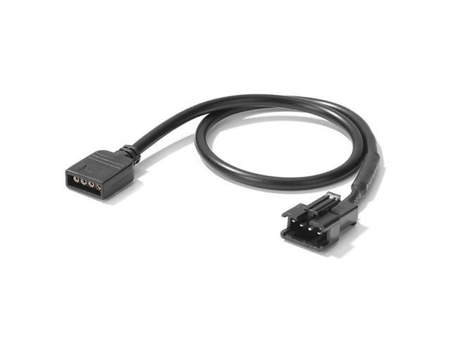 30cm Motherboard RGB Adapter Conversion Cable 5V 3Pin/12V 4Pin RGB Led Strip Light for PC Computer LED Light Strip Line(4P female)