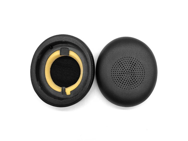 Ear Pads Cushion Cover Earmuffs for 45H 2 65 Headphones(1Pair)(Black)