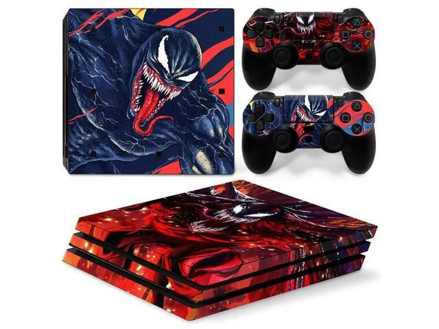 Venom Vinyl Skin Sticker for PS4 Pro Console 2 Controllers Decal Full Film Para Game Accessories(TN-P4Pro-7284)
