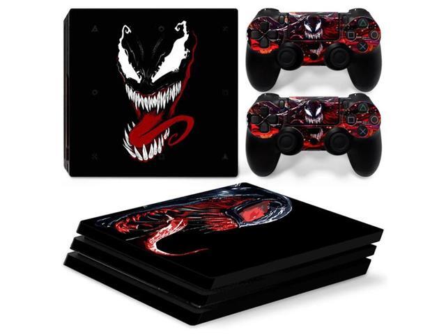 Venom Vinyl Skin Sticker for PS4 Pro Console 2 Controllers Decal Full Film Para Game Accessories(TN-P4Pro-7293)
