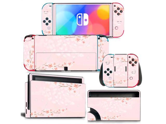 Flowers of Wealth Skin Sticker Decal for Switch Console Controller Dock Skin Vinyl Para Protective Film(1165)