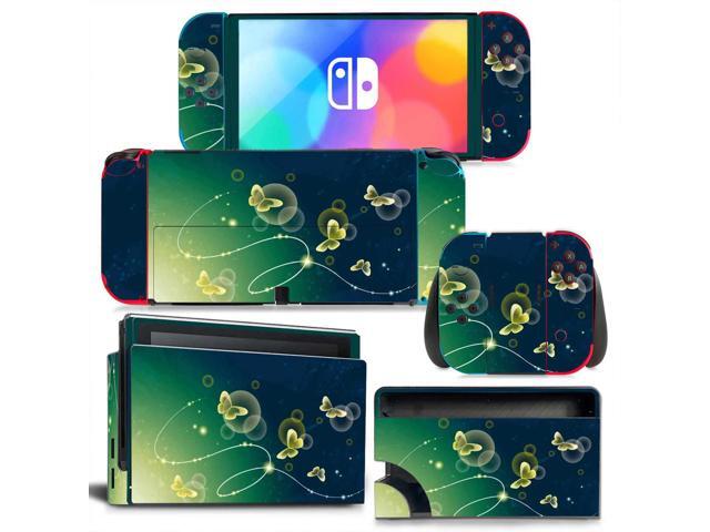 Flowers of Wealth Skin Sticker Decal for Switch Console Controller Dock Skin Vinyl Para Protective Film(1169)