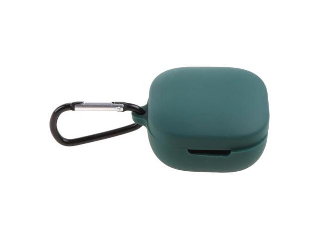Protective Skin for for Qcy T13 Earbuds Protector Prop Washable Silicone Co(Dark green)